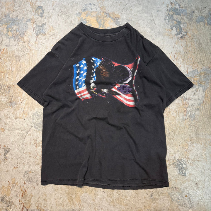 古着 Harley-Davidson/ハーレーダビッドソン/ プリントTシャツ/ サイズL