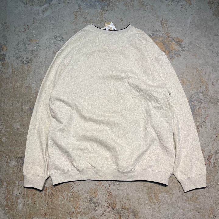 #2079 古着 Unknow/Crew Neck Sweat/クルーネックスウェット/刺繍ロゴ/アニマル刺繍/サイズLT