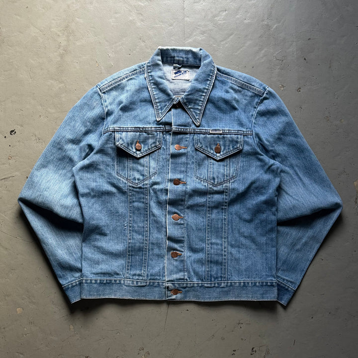 古着 USA製 80's Wrangler/ ラングラー/ デニムジャケット/ Gジャン/ サイズS相当