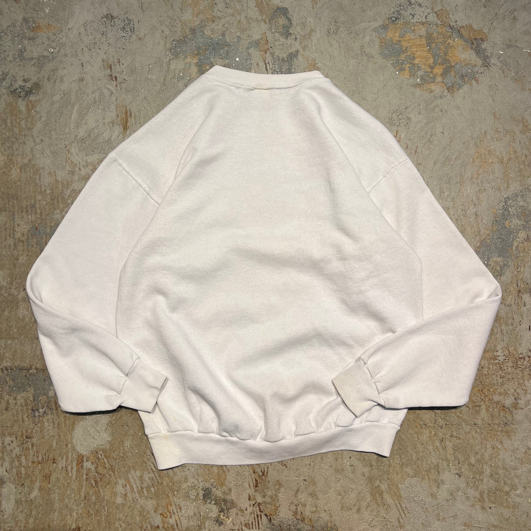 #3964 古着　Unknow/Crew neck sweat/クルーネックスウェットLOS ANGELELES RAMS/ロサンゼルスラムズ/サイズXL