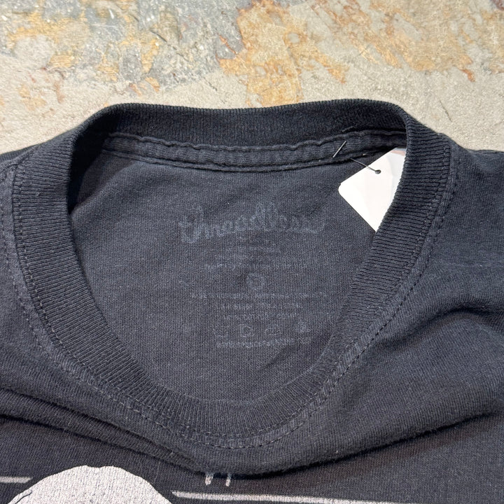 古着 USAVINTAGE/ プリントTシャツ/ スケルトン/ サイズS