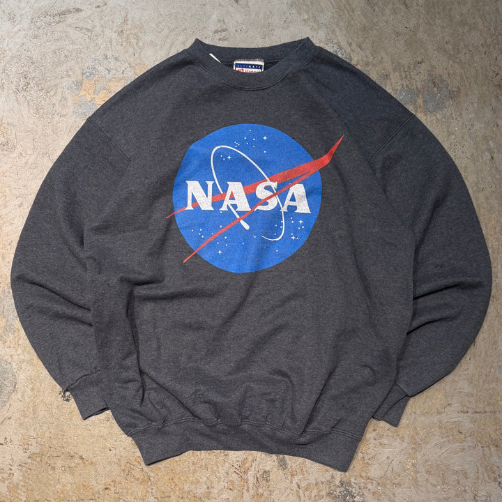 古着 Hanes/ ヘインズ/ クルーネックスウェット/ NASA/ サイズM