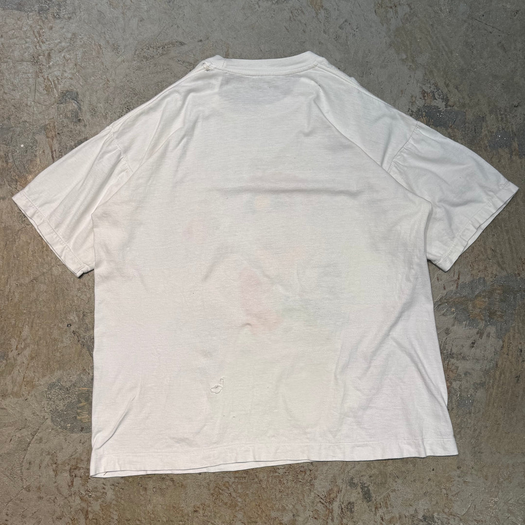 古着 USAVINTAGE/ POSITIVE BLACK MAN WOMAN/ プリントTシャツ/ サイズM相当