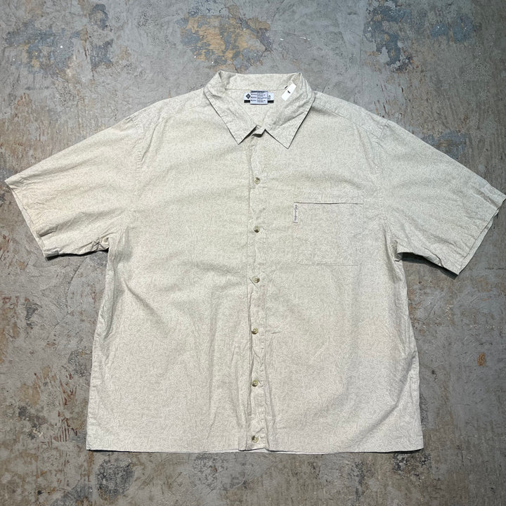 Used clothing Columbia/ Columbia/ Short sleeve shirt/ All-over pattern/ Remake/ Size XL