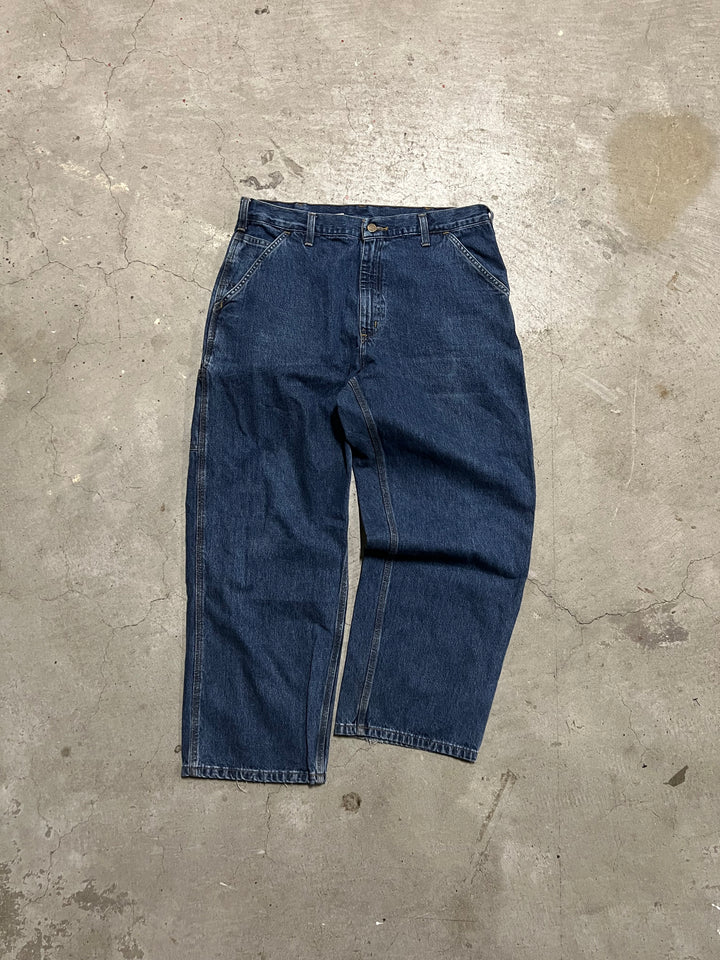 #MA34 古着 Carhartt/カーハート/ Denim Painter Pants/デニム ペインターパンツ/実寸サイズ34×28