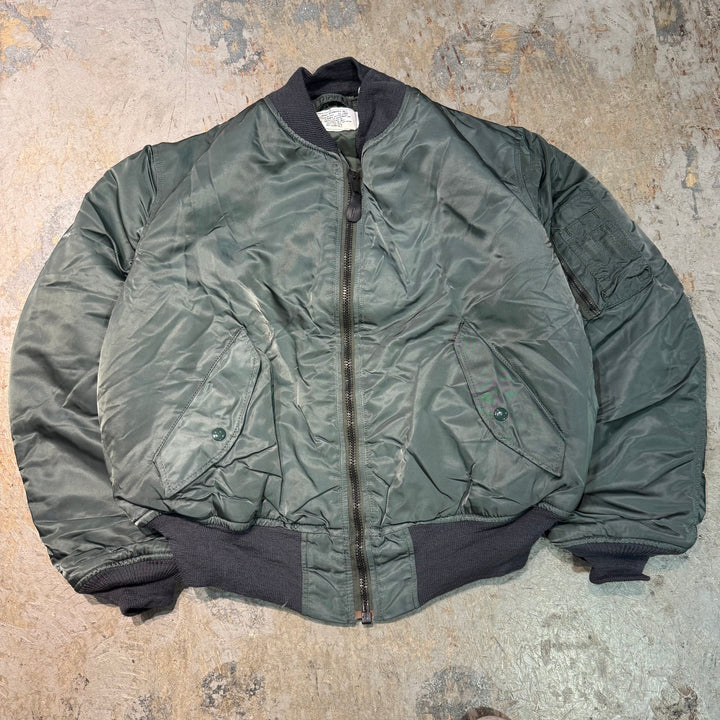 古着 U.S.AIR FORCE /米空軍/MIL-J-8279G/フライトジャケット /MA-1/サイズL
