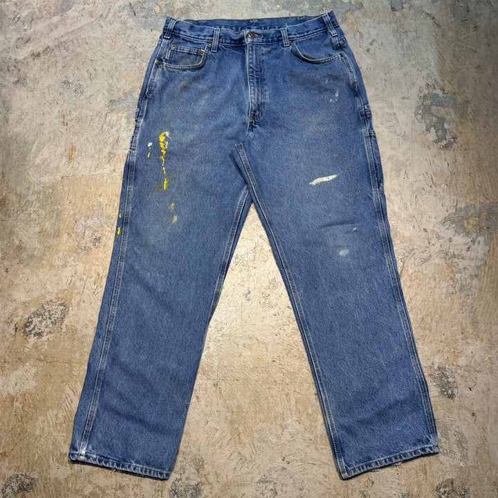 古着 Carhartt/カーハート/デニムペインターパンツ/実寸サイズ34×31