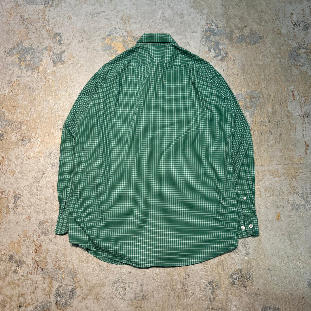 古着 L.L.Bean/ エルエルビーン/ ボタンダウン長袖シャツ/ チェック柄/ サイズM