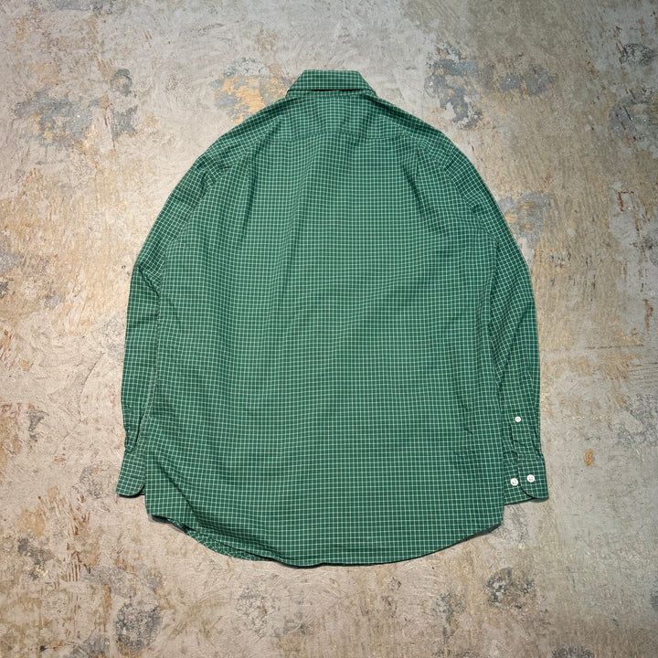 古着 L.L.Bean/ エルエルビーン/ ボタンダウン長袖シャツ/ チェック柄/ サイズM