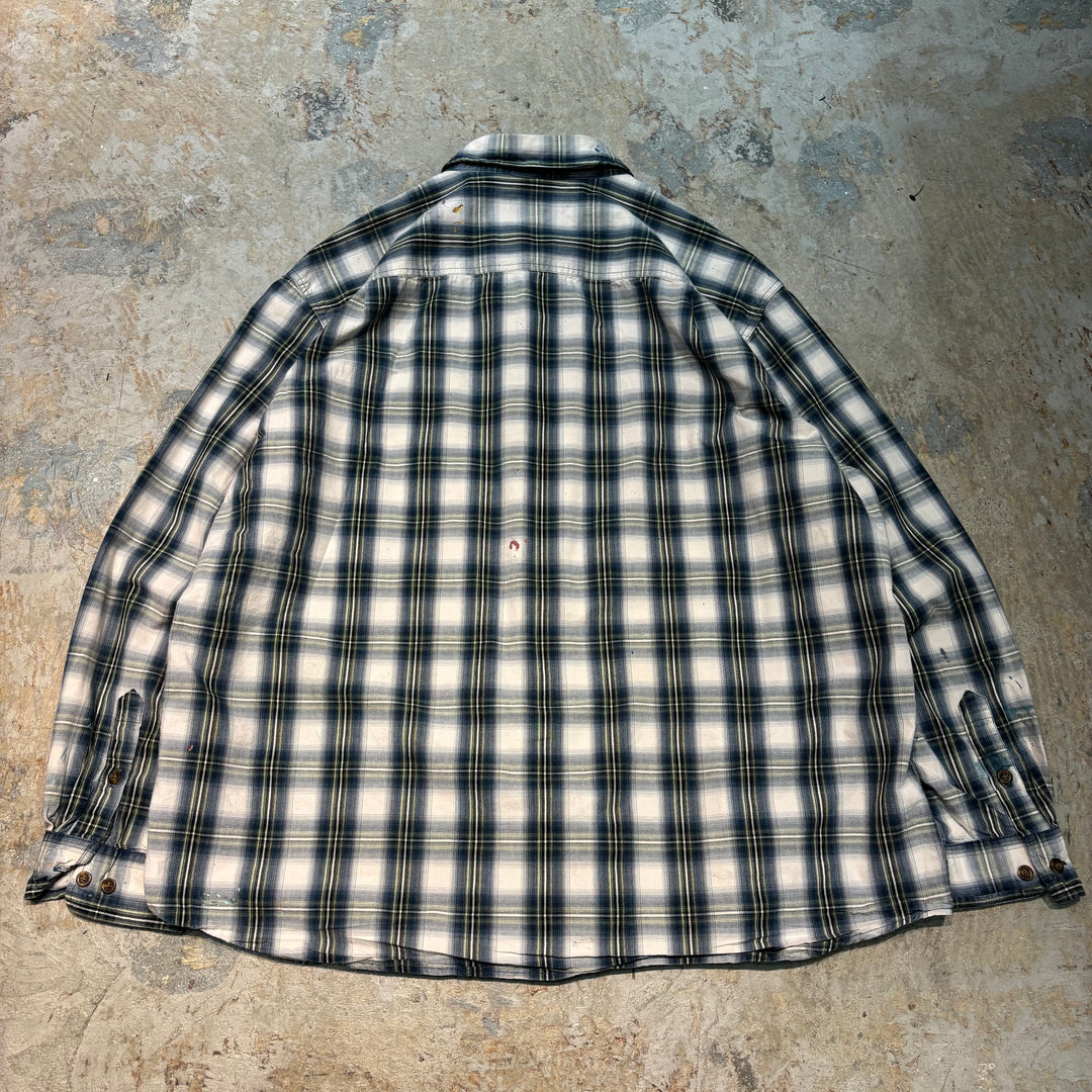 古着 carhartt/カーハート/  ボタンダウン長袖シャツ/ チェック柄/ サイズ2XL