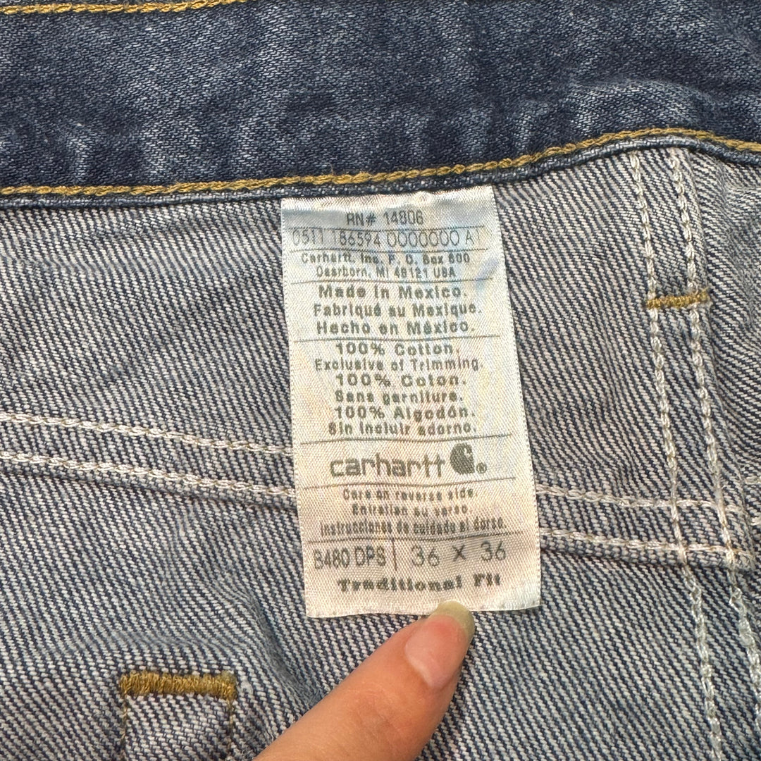 古着 Carhartt/ カーハート/ デニムパンツ/ トラディショナルフィット/ 実寸サイズ36×36