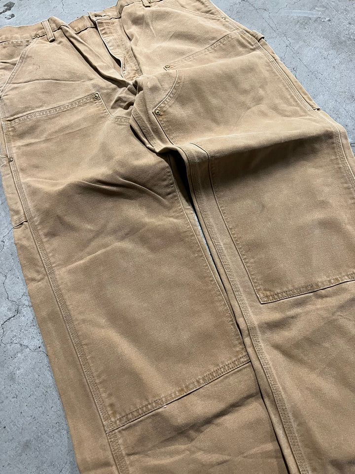 #MA07 古着 96's Carhartt/カーハート/ Duck Painter Pants/ダック地 ペインターパンツ/ワークパンツ/実寸サイズ35/31