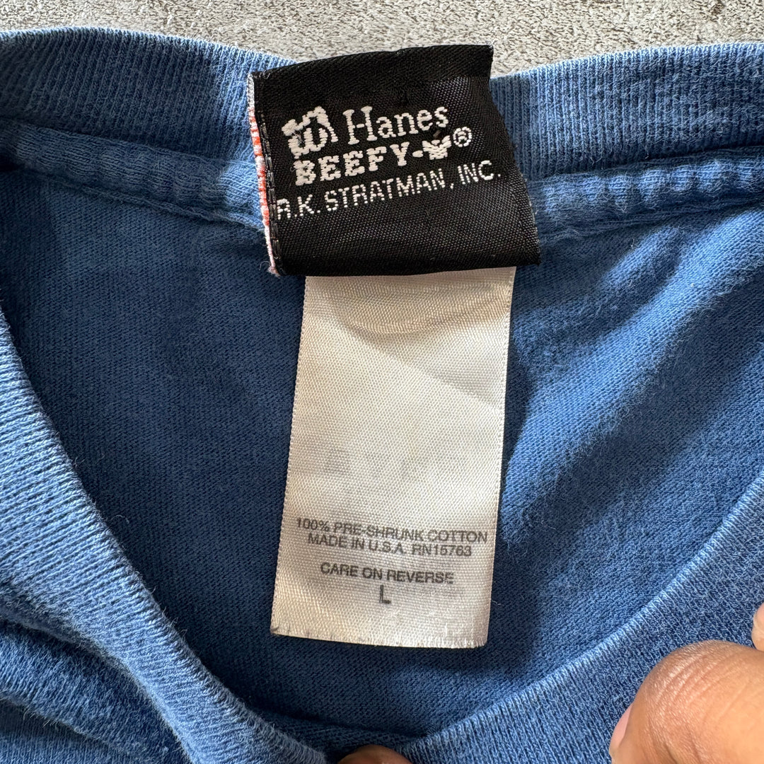 古着 USA製 Harley-Davidson ハーレーダビッドソン プリントTシャツ アメカジ サイズL