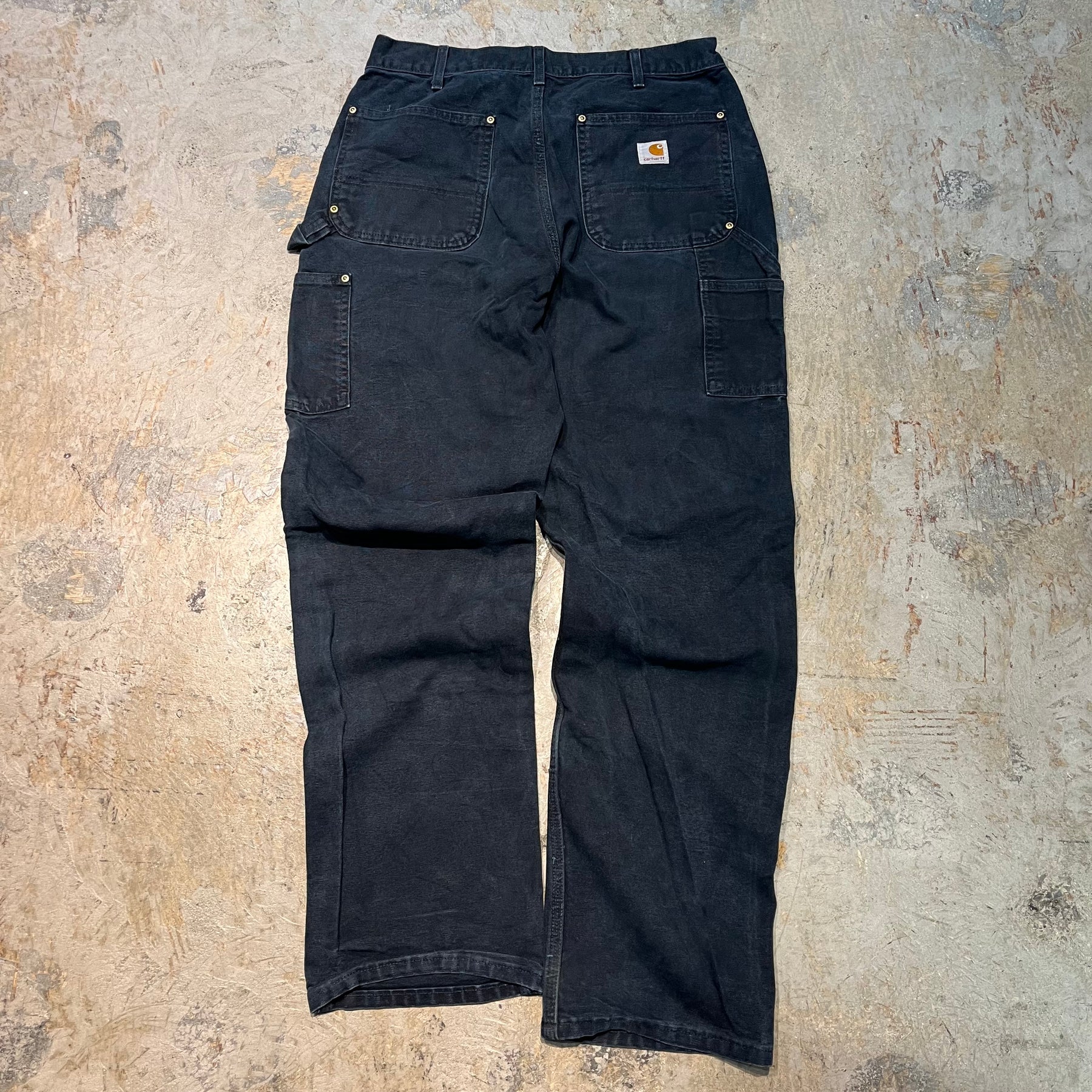 d*i様 カーハート ダブルニー 34x32 実寸 32x31 90s USA製 古着 USA製 Carhartt/ カーハート/ ダブルニーペインターパンツ
