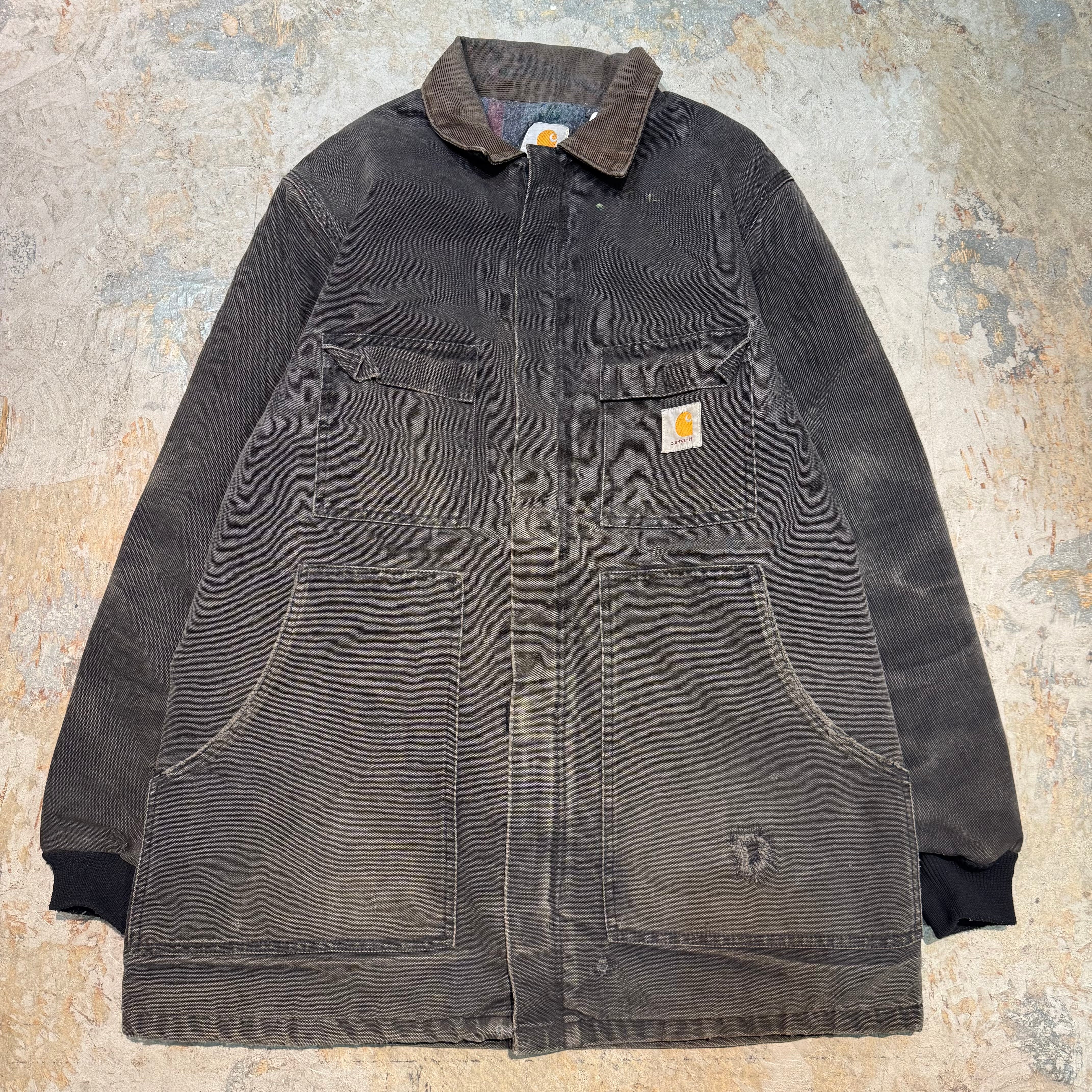 古着 carhartt/ カーハート/ トラディショナルコート/ ダック地/ 裏地