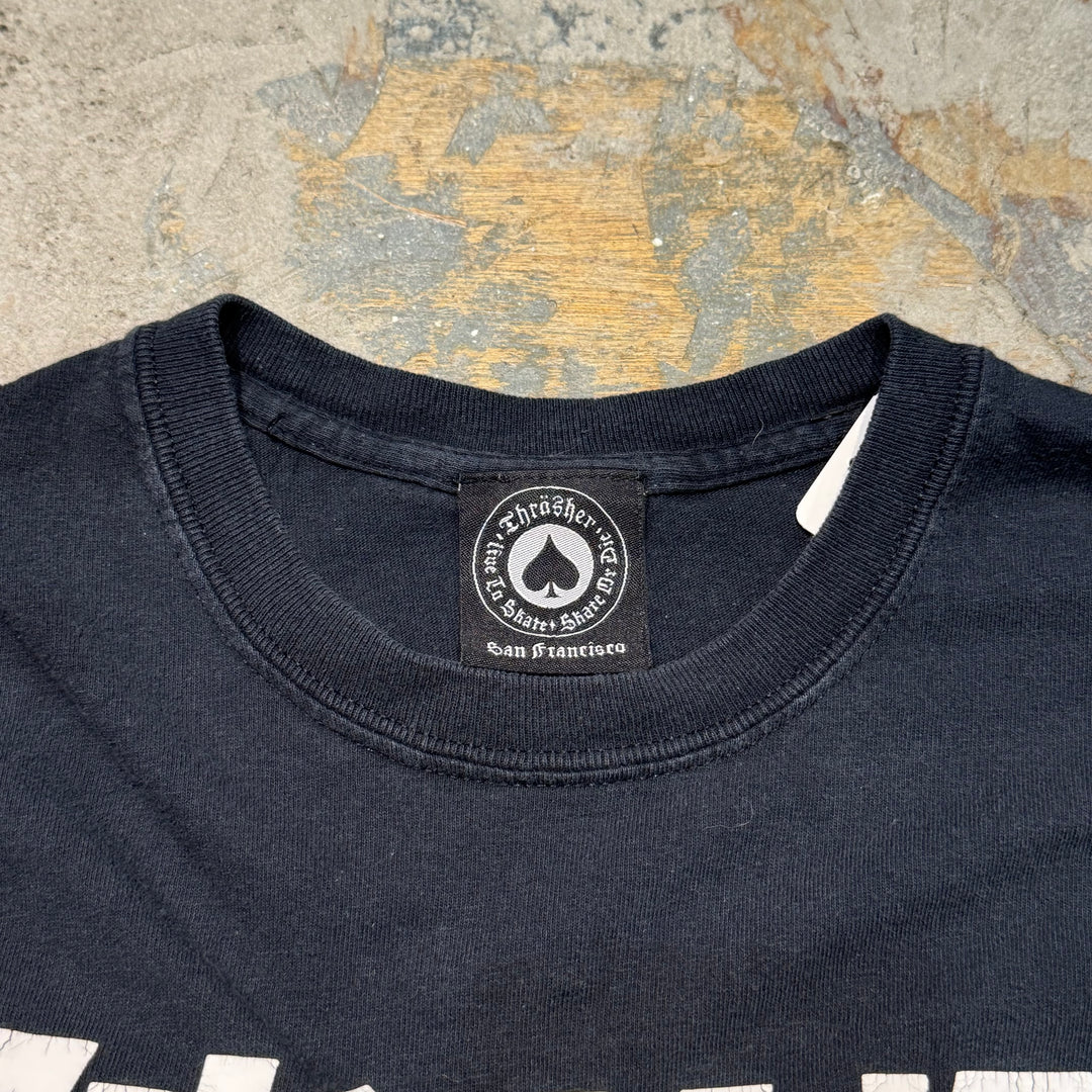Used clothing THRASHER/ Printed T-shirt/Size M