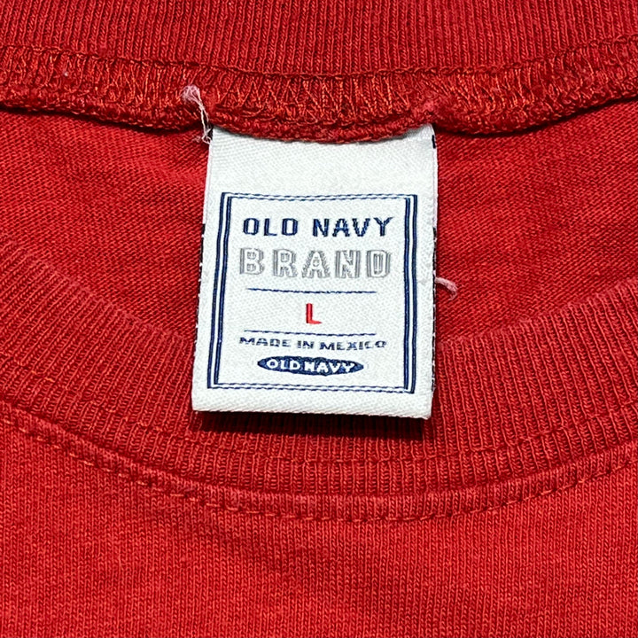 旧衣服OLD NAVY/旧海军/印花T恤/尺寸L
