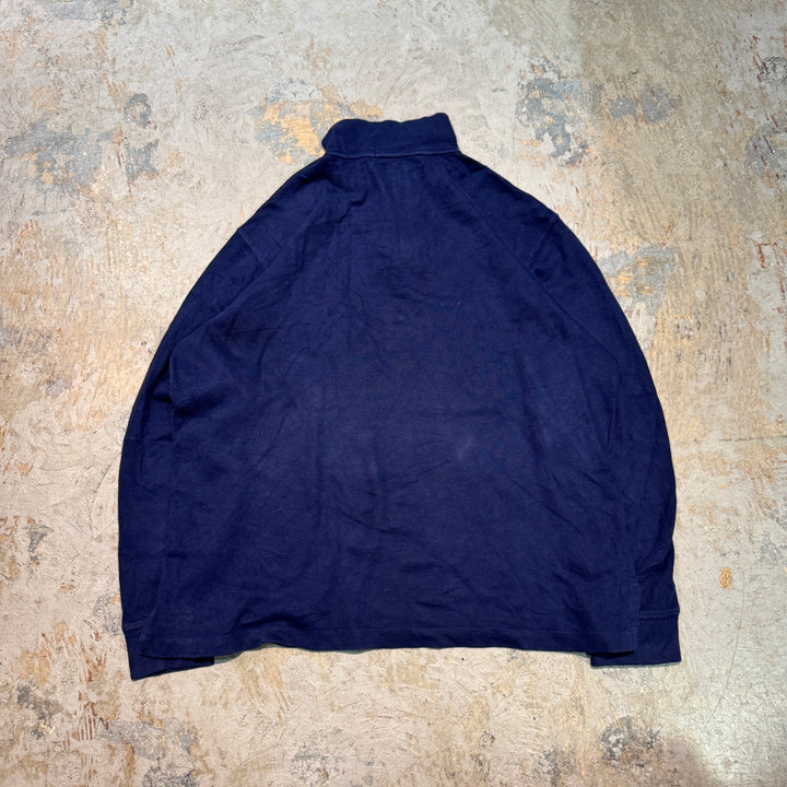 古着 POLO by Ralph Lauren/ ポロ バイ ラルフローレン/ ハーフジップニットセーター/ サイズL