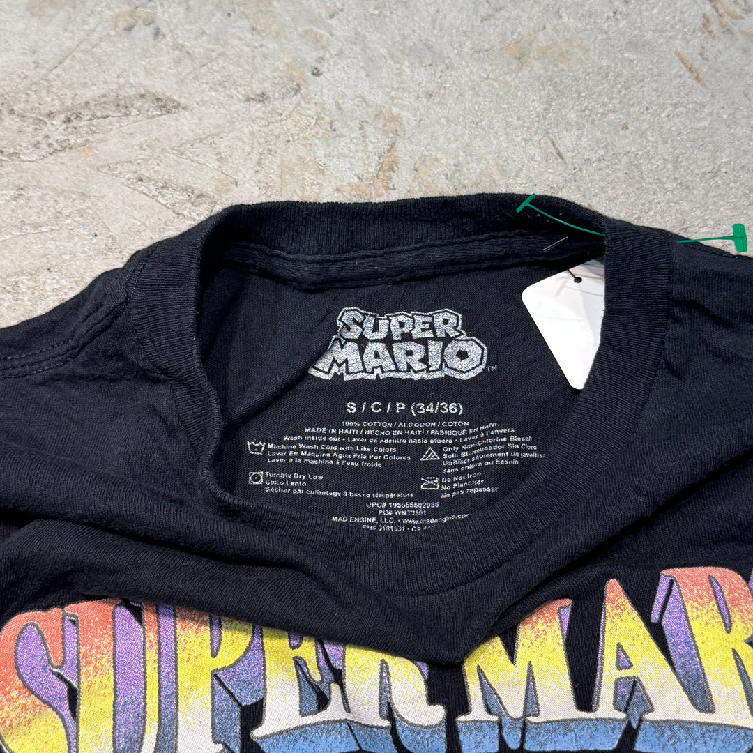 古着 SUPER MARIO/ スーパーマリオ/ プリントTシャツ/ サイズS