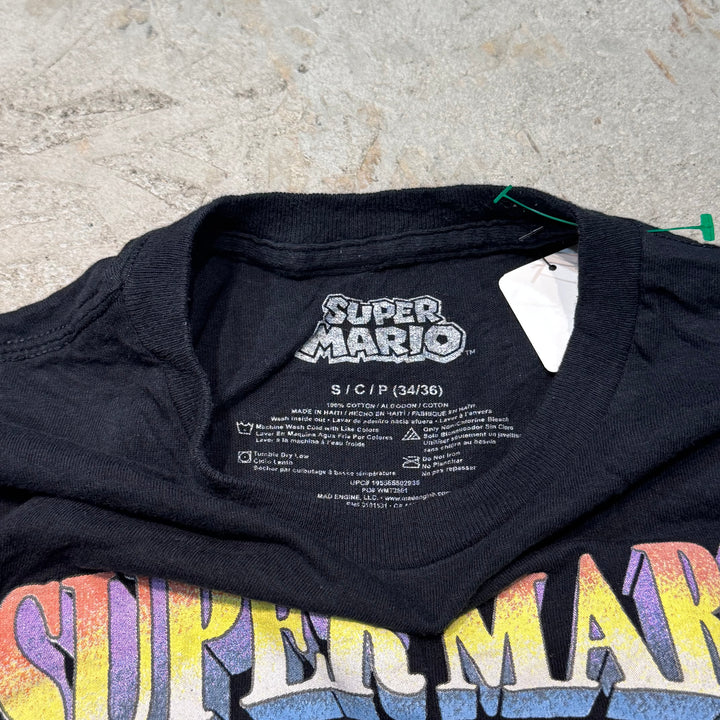 古着 SUPER MARIO/ スーパーマリオ/ プリントTシャツ/ サイズS