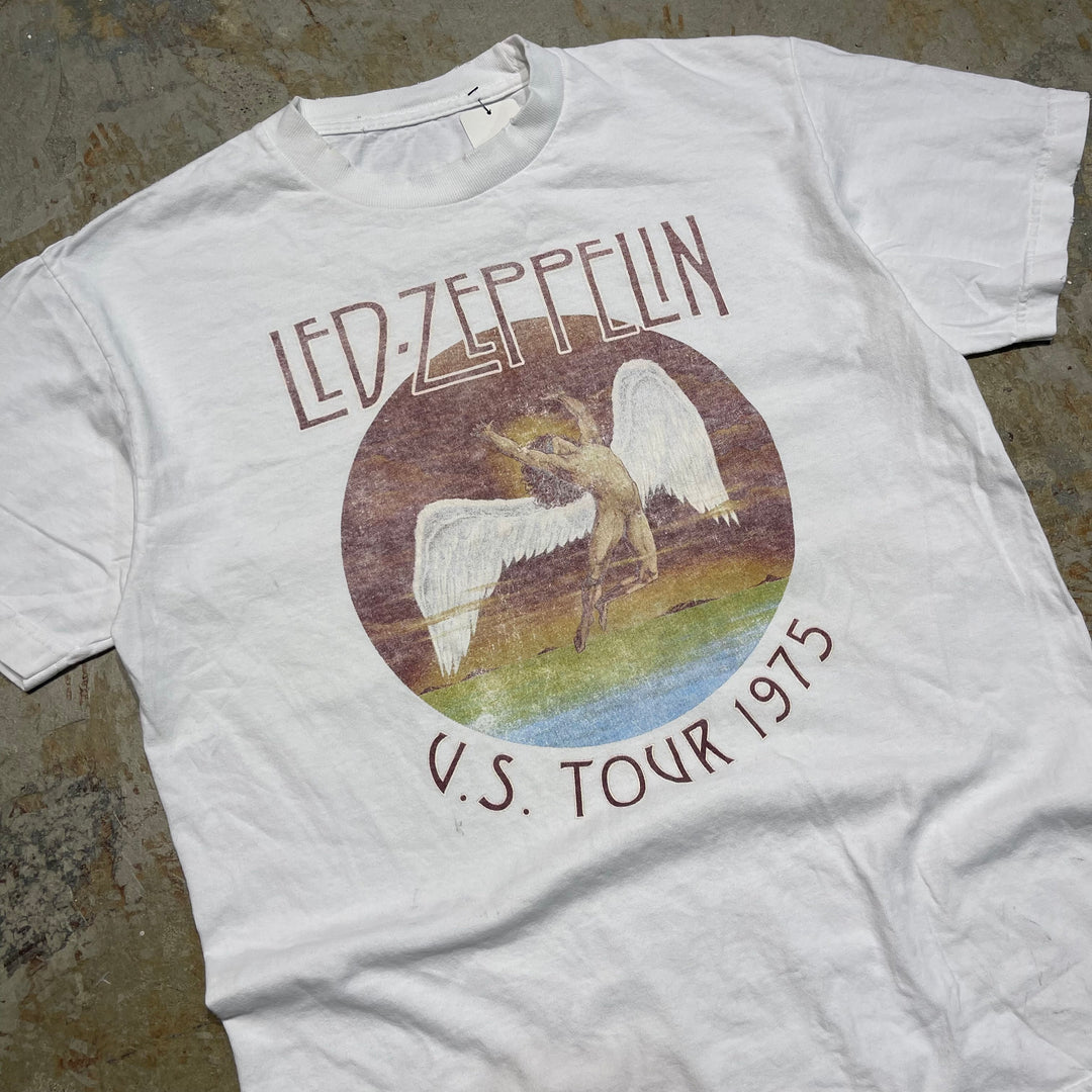 #4549 古着 Unknow LED ZEPPELIN/レッドツェッペリン/short sleeve print t-shirt Tee/半袖プリントTシャツ/サイズL相当