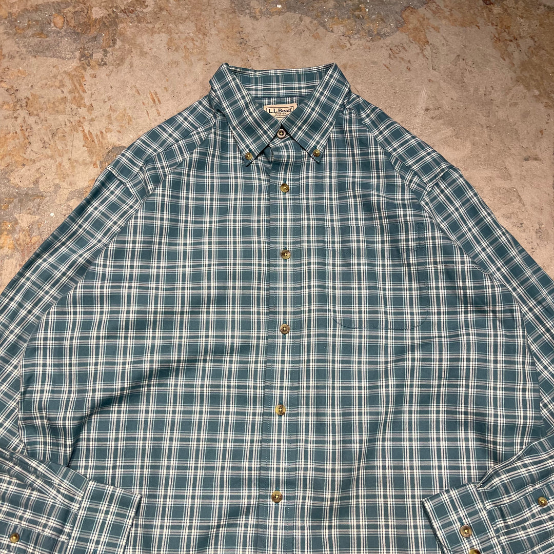 #4343 L.L.Bean/エルエルビーン L/S Check Shirts/チェックシャツ サイズL