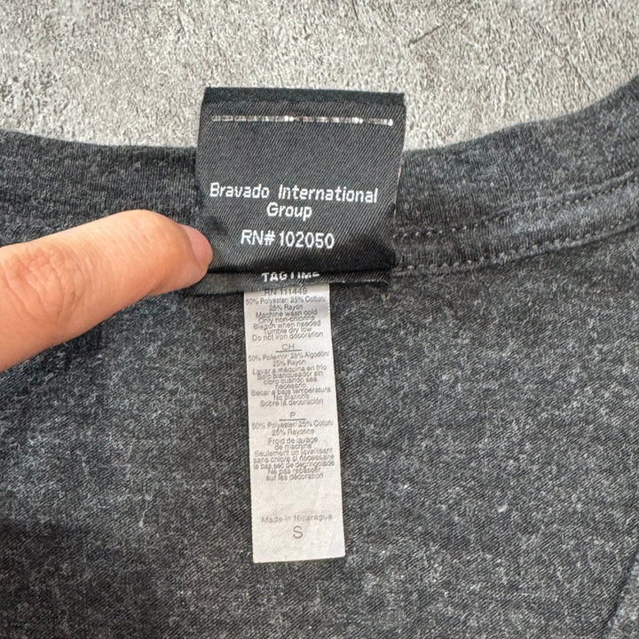 古着 Harley-Davidson ハーレーダビッドソン プリントTシャツ レディース Y2K Vネック サイズS