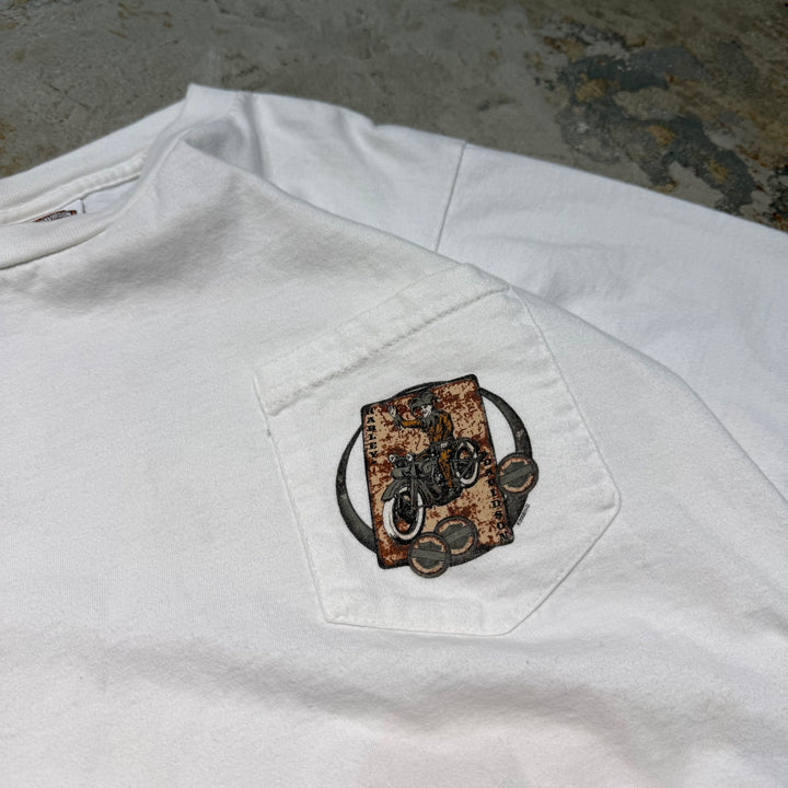 古着 USA製 Harley-Davidson/ハーレーダビッドソン/ プリントTシャツ/ サイズM