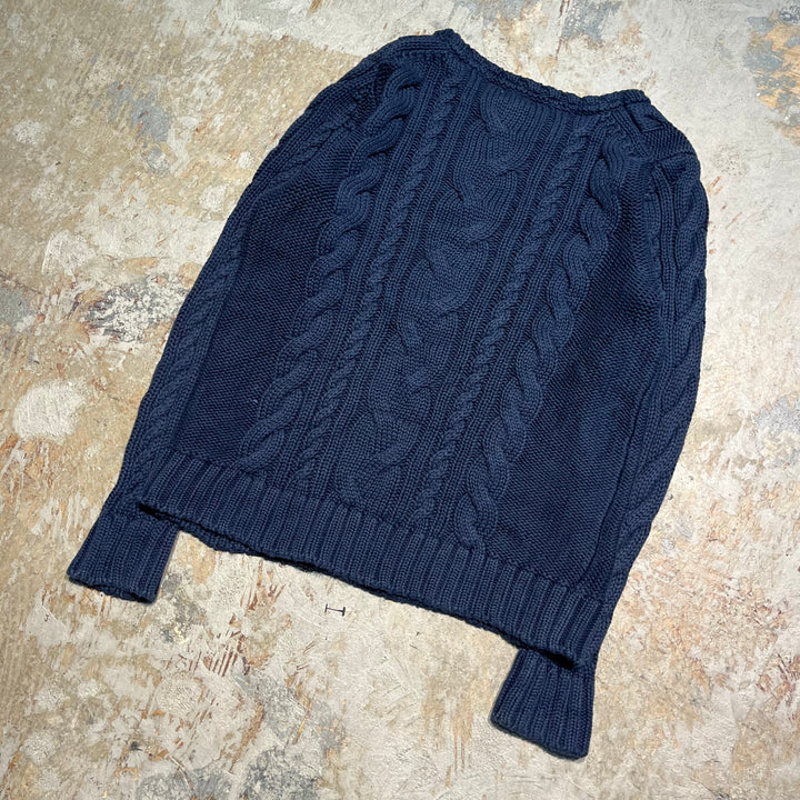 #3362 L.L.Bean/エルエルビーン/Crew neck cotton knit/クルーネックコットンニット/サイズS