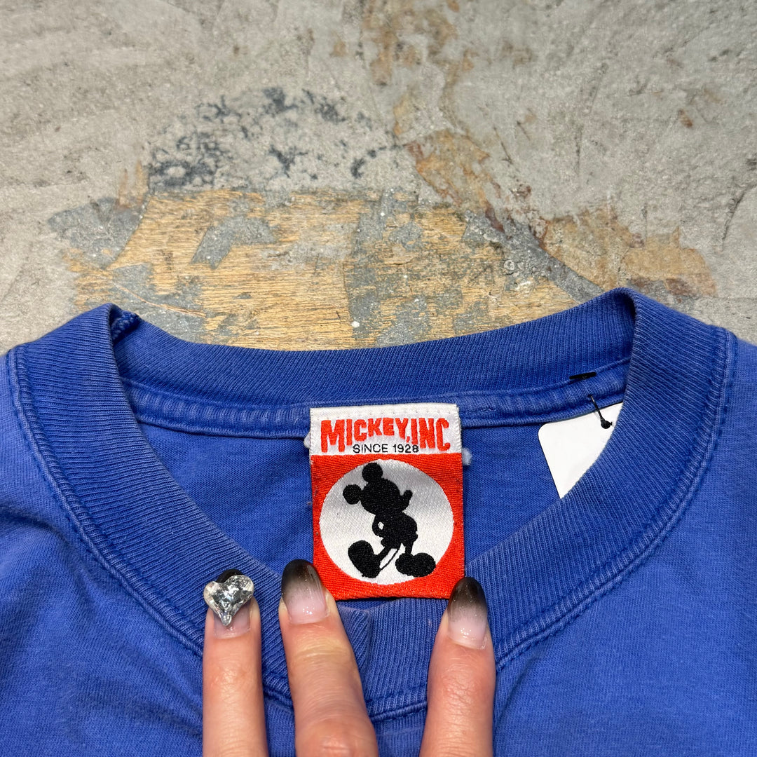 古着 USA製 90's MICKEY/ プリントTシャツ/サイズM