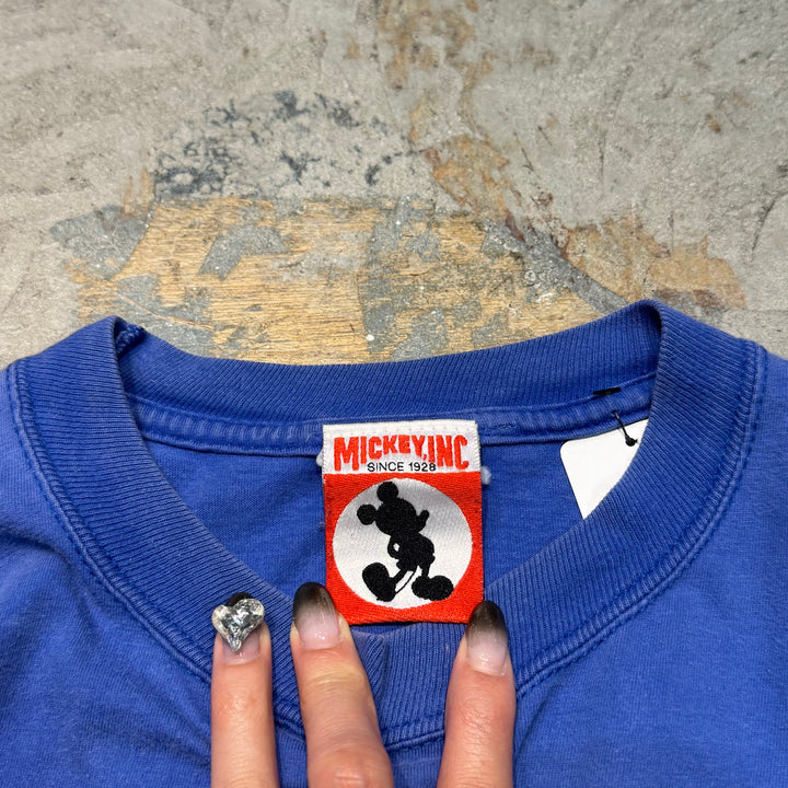 古着 USA製 90's MICKEY/ プリントTシャツ/サイズM