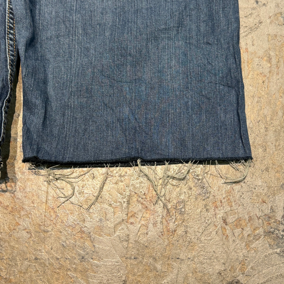 Levi的559自定義JORTS/牛仔褲/實際尺寸35
