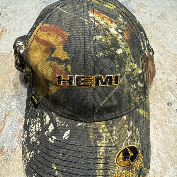 古着 MOSSY OAK/HEMI/モッシーオーク/リアルツリーカモキャップ