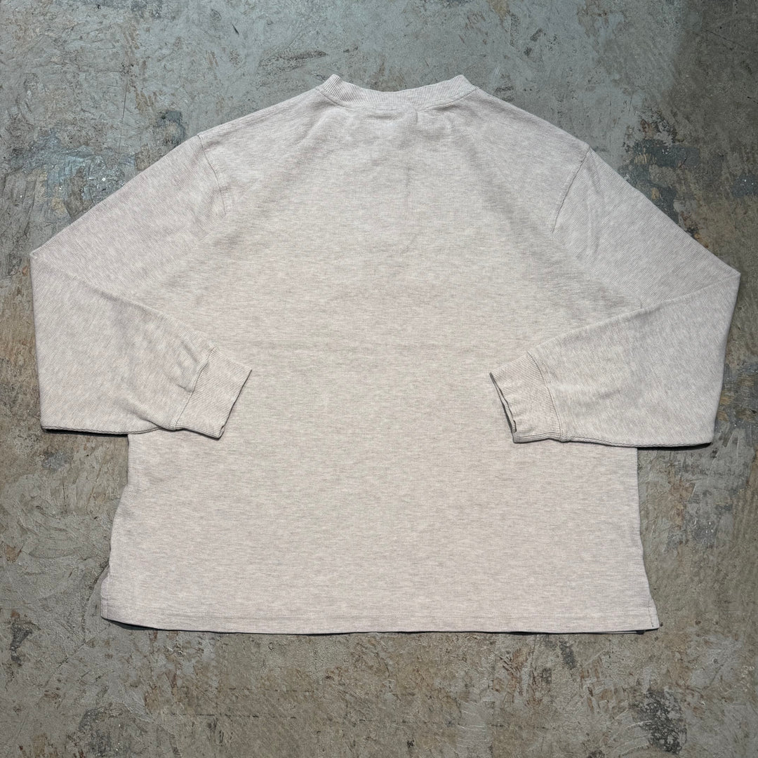 古着 L.L.Bean/エルエルビーン/ ヘンリーネックサーマルロングスリーブTシャツ/ サイズL