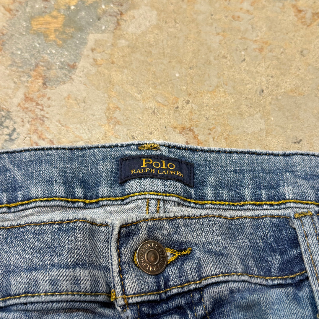 古着 POLO by Ralph Lauren/ポロバイラルフローレン/ デニムパンツ/ 実寸サイズ37×29