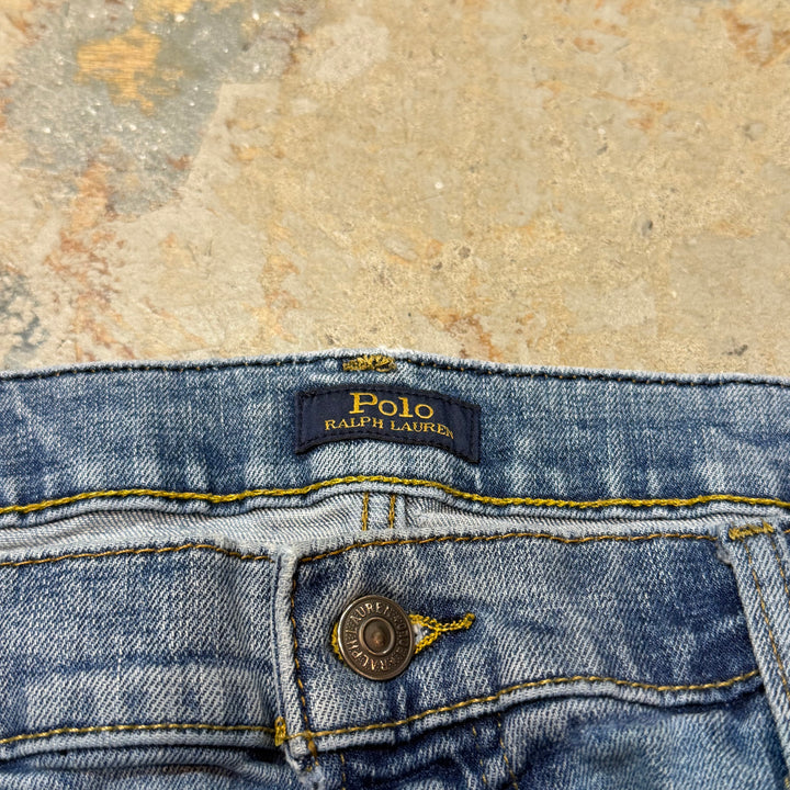 古着 POLO by Ralph Lauren/ポロバイラルフローレン/ デニムパンツ/ 実寸サイズ37×29