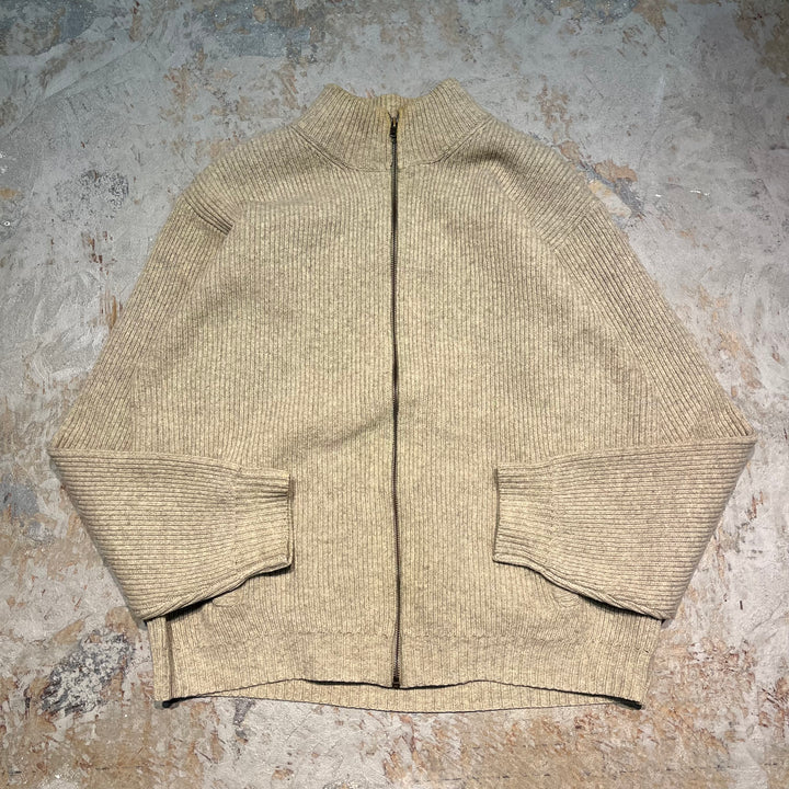 #3390 L.L.Bean/エルエルビーン/ zip up knit/ジップアップニット/サイズL