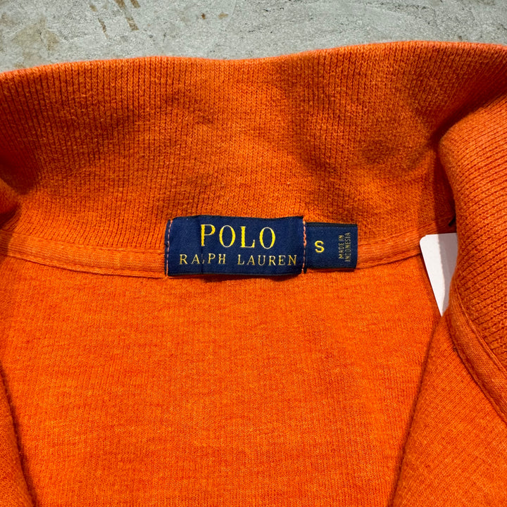 古着 POLO by Ralph Lauren/ポロラルフローレン/ハーフジップニットセーター/サイズS