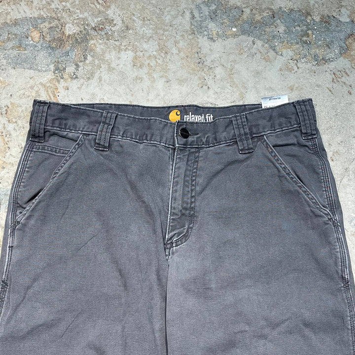 #4510 古着 Carhartt/カーハート/ Duck Painter Pants/ダック地 ペインターパンツ/102291 039/サイズ34×32