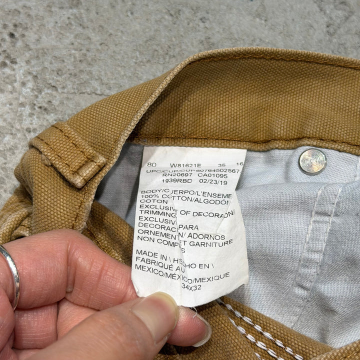 古着 Dickies/ディッキーズ/ダック地ペインターパンツ/実寸サイズ34×31