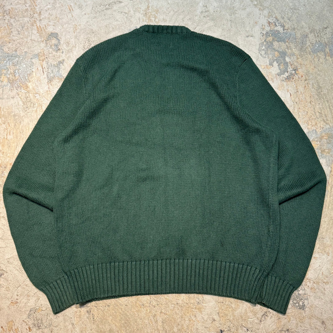 古着 90's~ POLO by Ralph Lauren/ ポロ バイ ラルフローレン/  クルーネックニットセーター/ サイズL