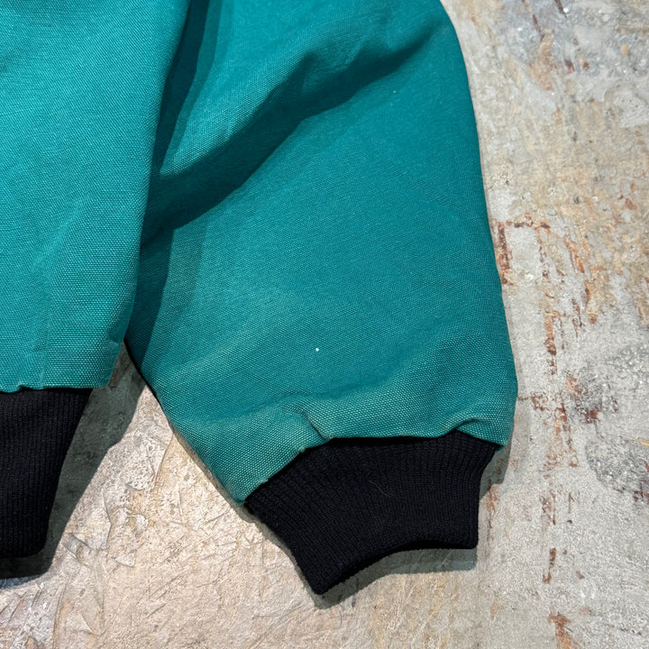 Used clothing Made in USA 80's~ Carhartt/ Carhartt/ Active jacket/ Duck fabric/ Thermal lining/ Size XL