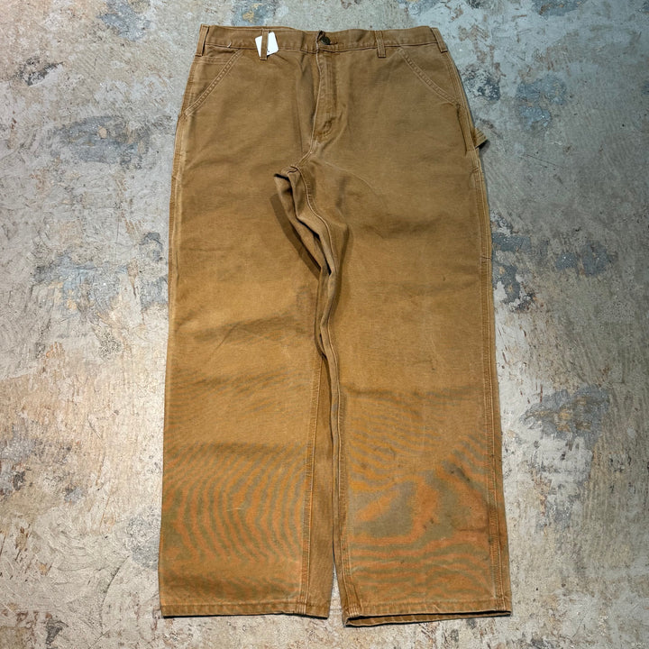 古着 USA製 Carhartt/ カーハート/ ダック地ペインターパンツ/ 実寸サイズ34×30