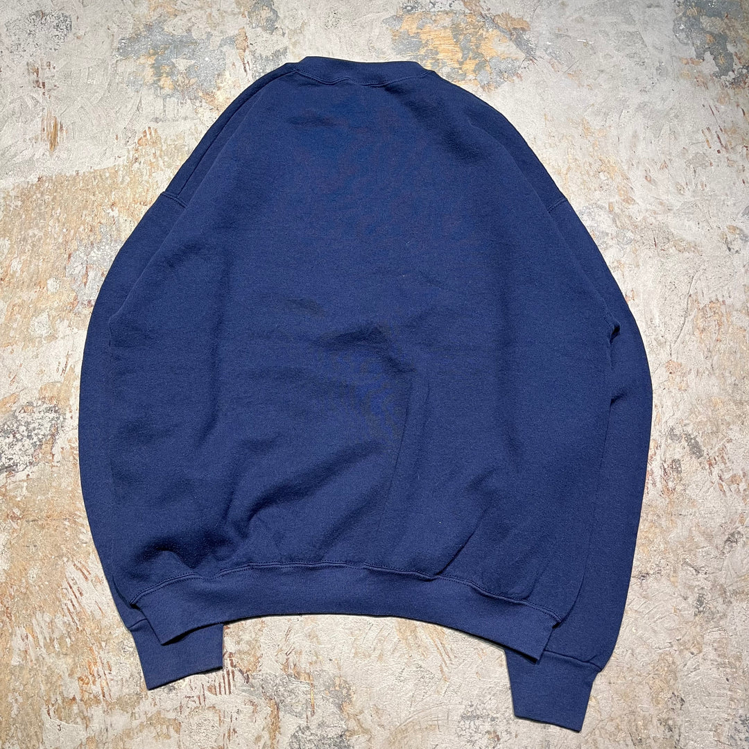 #4114 古着 FRUIT OF THE LOOM/フルーツオブザルーム/Crew Neck Sweat Shirts/クルーネックスウェット/KIDERGARTEN is My Business/サイズXL