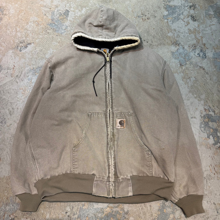 古着 carhartt/ カーハート/ アクティブジャケット/ 裏地キルティング/ サイズXL