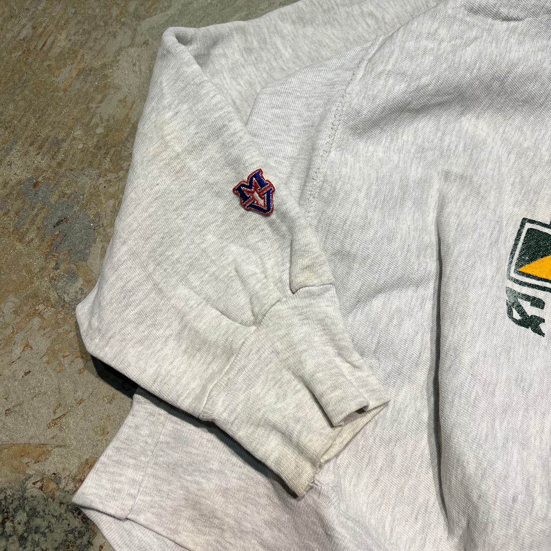 #3628 古着 MV SPORT/ Crew Neck Sweat Shirts/クルーネックスウェット /ワンポイント/バックプリントUSA製/サイズXL