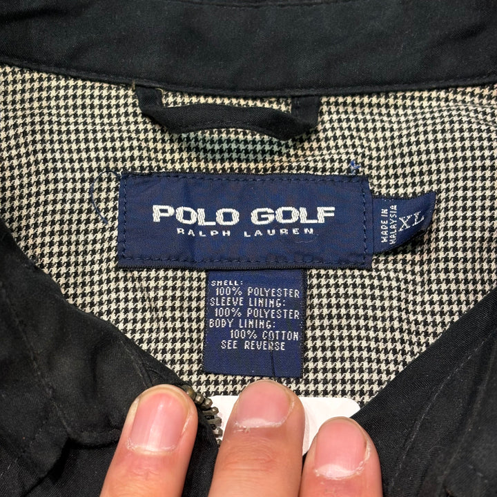 古着 90's~ POLO GOLF Ralph Lauren/ ポロゴルフ ラルフローレン/ スウィングトップジャケット/ サイズXL