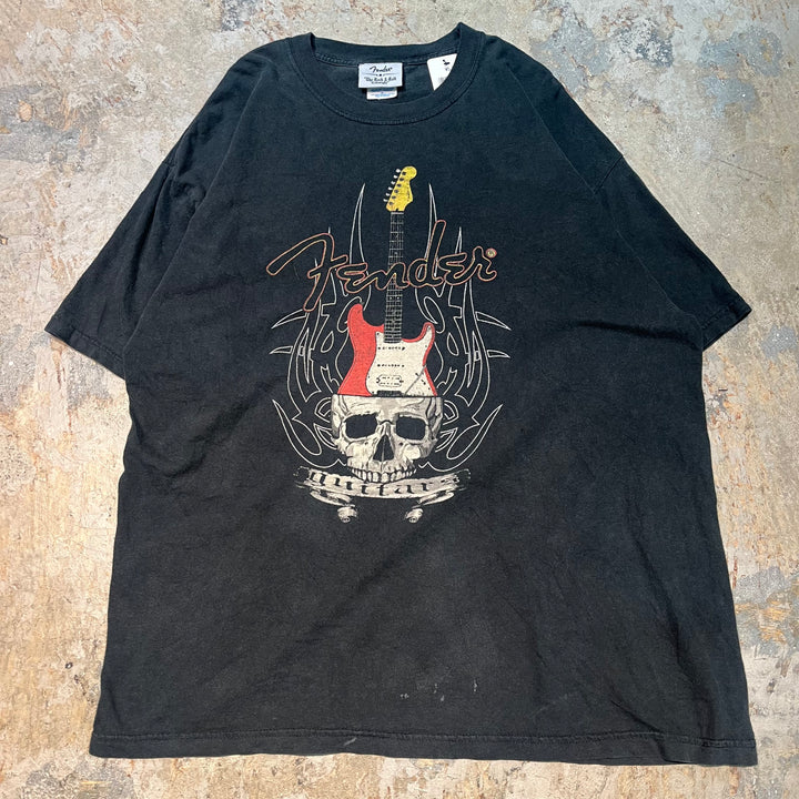 古着 fender/フェンダー/プリントTシャツ/ サイズXL