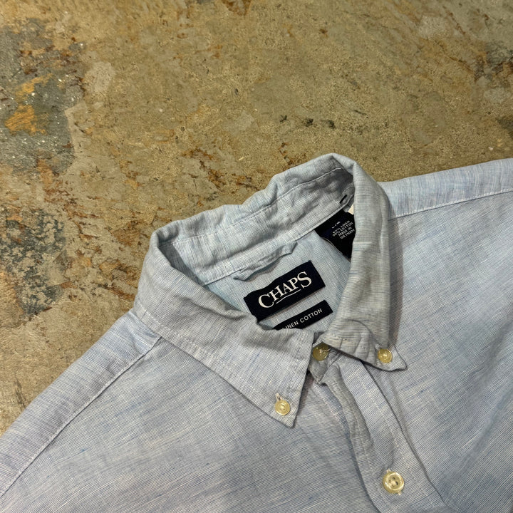 古着 CHAPS / チャップス/  ボタンダウン半袖シャツ/ サイズL
