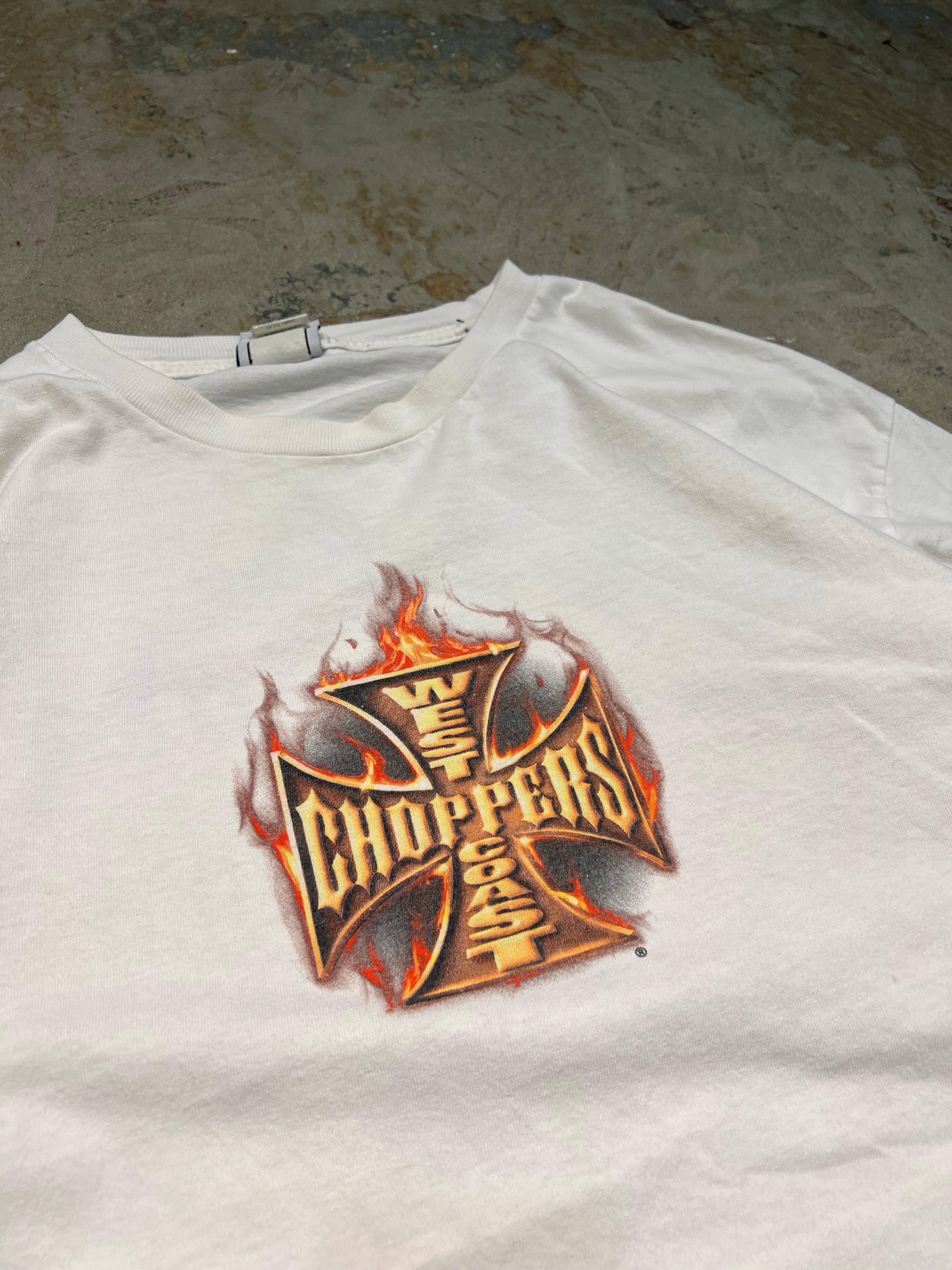 MA144 古着 ウェスト・コースト・チョッパーズ / LONG BEACH / ロングT